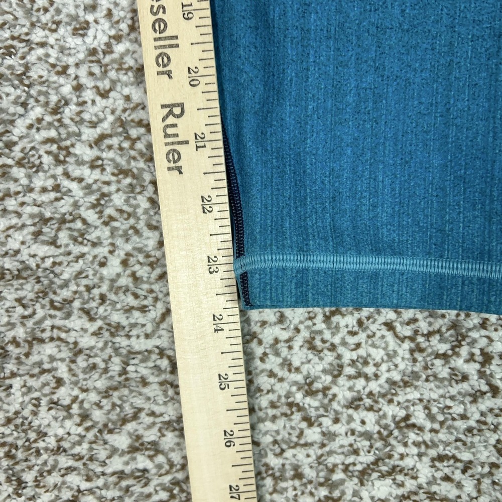 Athleta Leggings Womens XL Blue Ombre Elation 7/8 Tight Ankle Yoga Gym Sport - Picture 7 of 11
